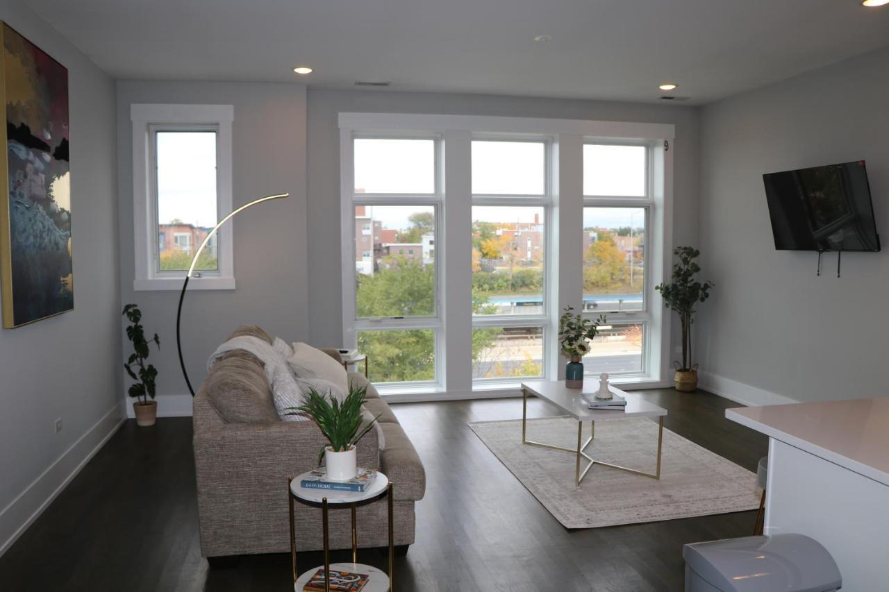 Chicago Exquisite Haven 2Bed 2Bath Near Downtown And United Center Daire Dış mekan fotoğraf
